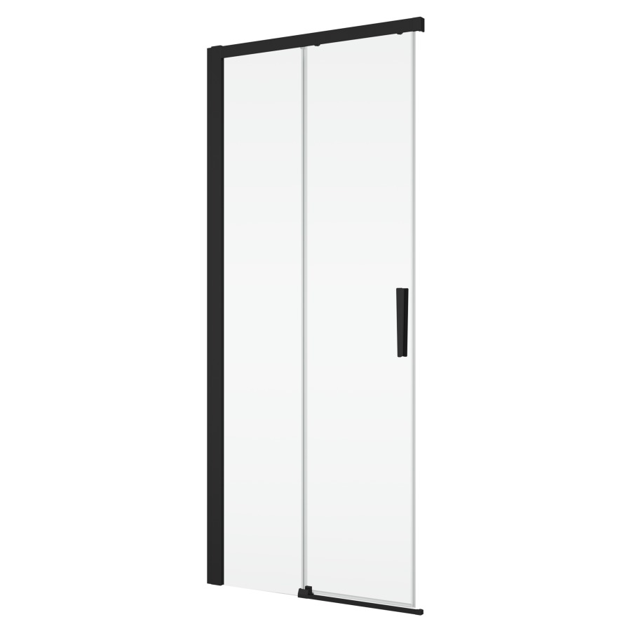 Porte coulissante DIVERA
120 cm, H 200 cm
2 panneaux, montage à gauche
pour entrée diagonale
protection Aquaperle