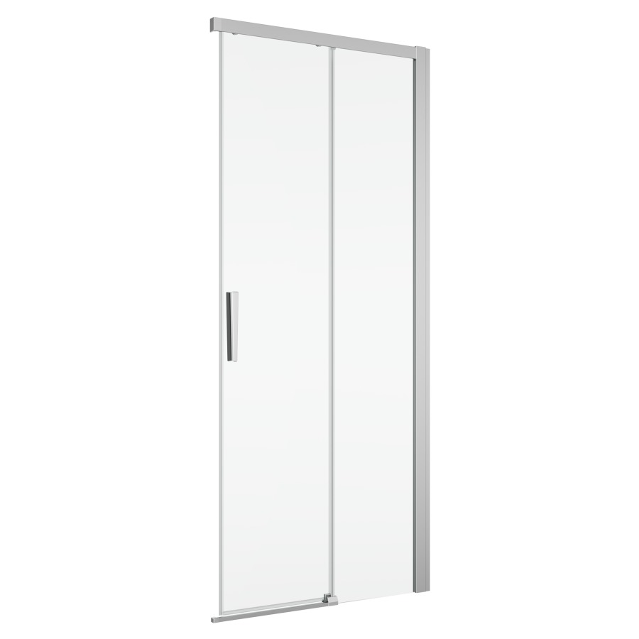 Porte coulissante DIVERA
120 cm, H 200 cm
2 panneaux, montage à droite
pour entrée diagonale
protection Aquaperle