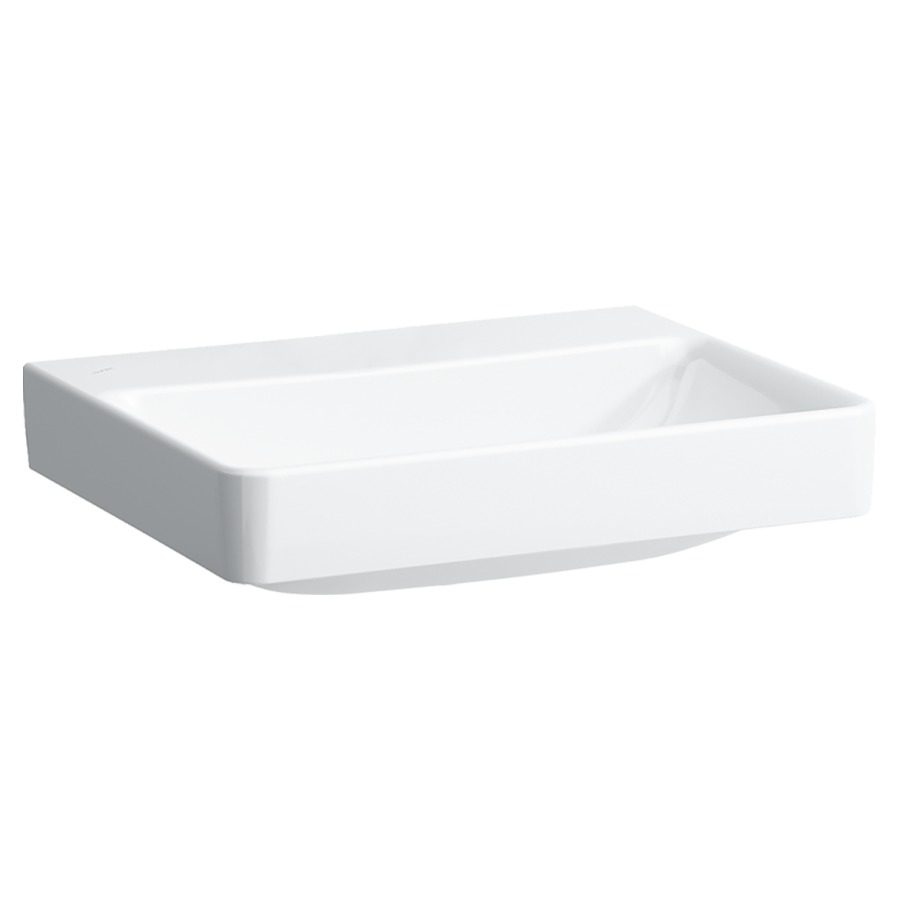 Lavabo PRO S
60 x 9.5 x 46.5 cm
Céramique, montage mural
pour meuble suspendu
sans trop-plein
