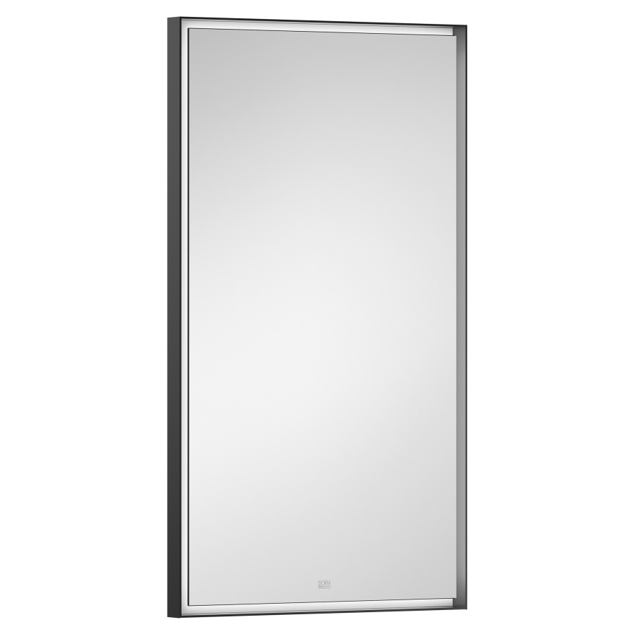 Miroir lumineux DORNBRACHT
40 x 80 x 4 cm, Profilé en aluminium
éclairage LED
circulaire, dimmable
3000-6500 Kelvin
bouton pour les fonctions en bas 
avec matériel de fixation
Classe d’énergie F, IP44