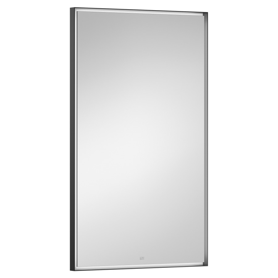 Miroir lumineux DORNBRACHT
60 x 100 x 4 cm, Profilé en aluminium
éclairage LED
circulaire, dimmable
3000-6500 Kelvin
bouton pour les fonctions en bas 
avec matériel de fixation
Classe d’énergie F, IP44