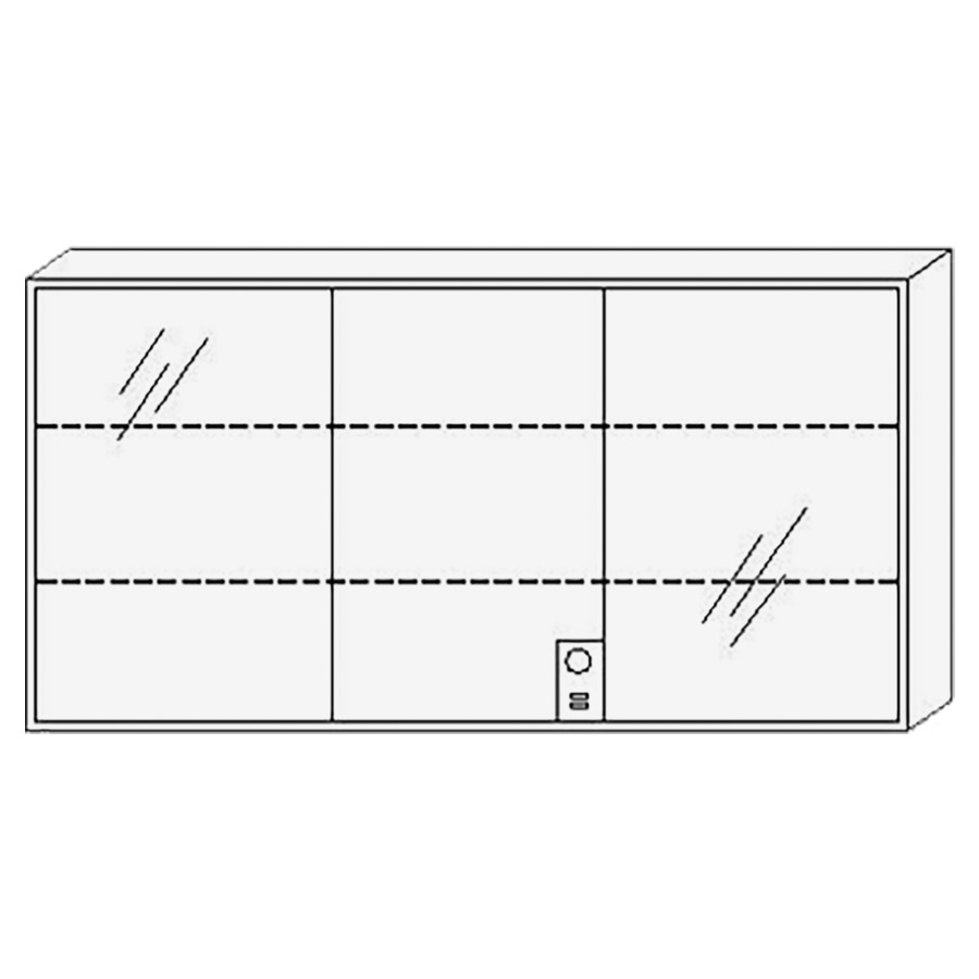 Armoire de toilette ELITA
140 x 71.8 x 14.1 cm
1&nbsp;prise double intérieur en bas
3&nbsp;portes à double miroir, 2 ports USB
éclairage LED 53.95 Watt
entourante, dimmable, 12 V
2700-6500 Kelvin, 5395 Lumen
2 tablettes en verre réglables
IP24, Classe d’énergie F