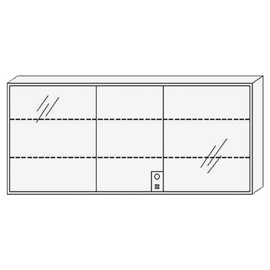 Armoire de toilette ELITA
158.6 x 71.8 x 14.1 cm
1&nbsp;prise double intérieur en bas
3&nbsp;portes à double miroir, 2 ports USB
éclairage LED 59.15 Watt
entourante, dimmable, 12 V
2700-6500 Kelvin, 5915 Lumen
2 tablettes en verre réglables
IP24, Classe d’énergie F