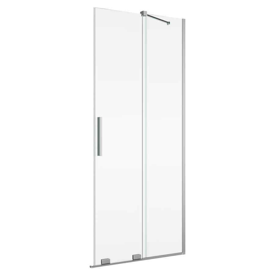 Porte coulissante AMALIA
pour entrée diagonale
80 cm, H 200 cm
avec partie fixe, montage à droite
avec renfort d'angle