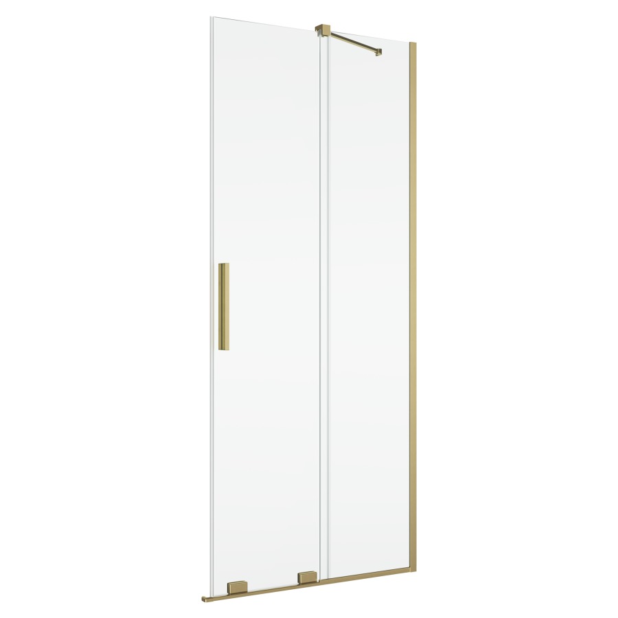 Porte coulissante AMALIA
pour entrée diagonale
90 cm, H 200 cm
avec partie fixe, montage à droite
avec renfort d'angle