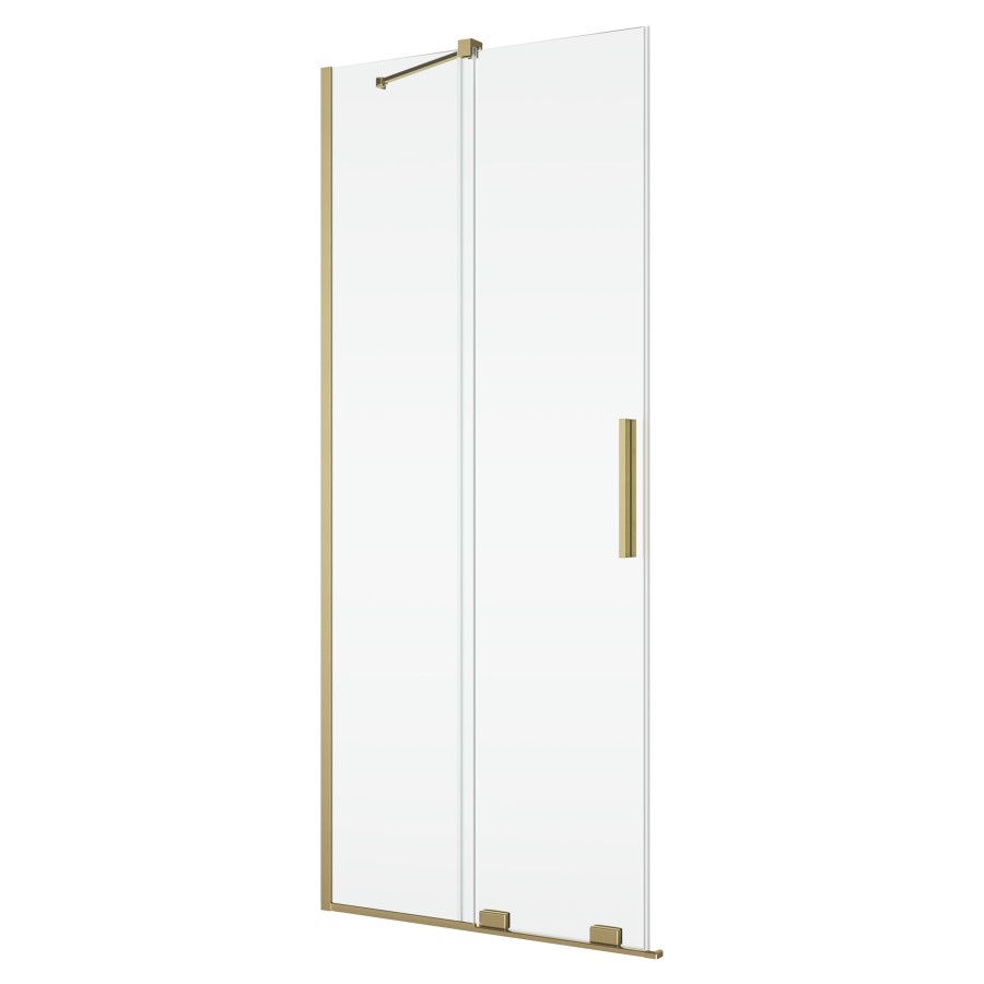 Porte coulissante AMALIA
pour entrée diagonale
80-120 cm, H 200.1-225 cm
avec partie fixe, montage à gauche
avec renfort d'angle