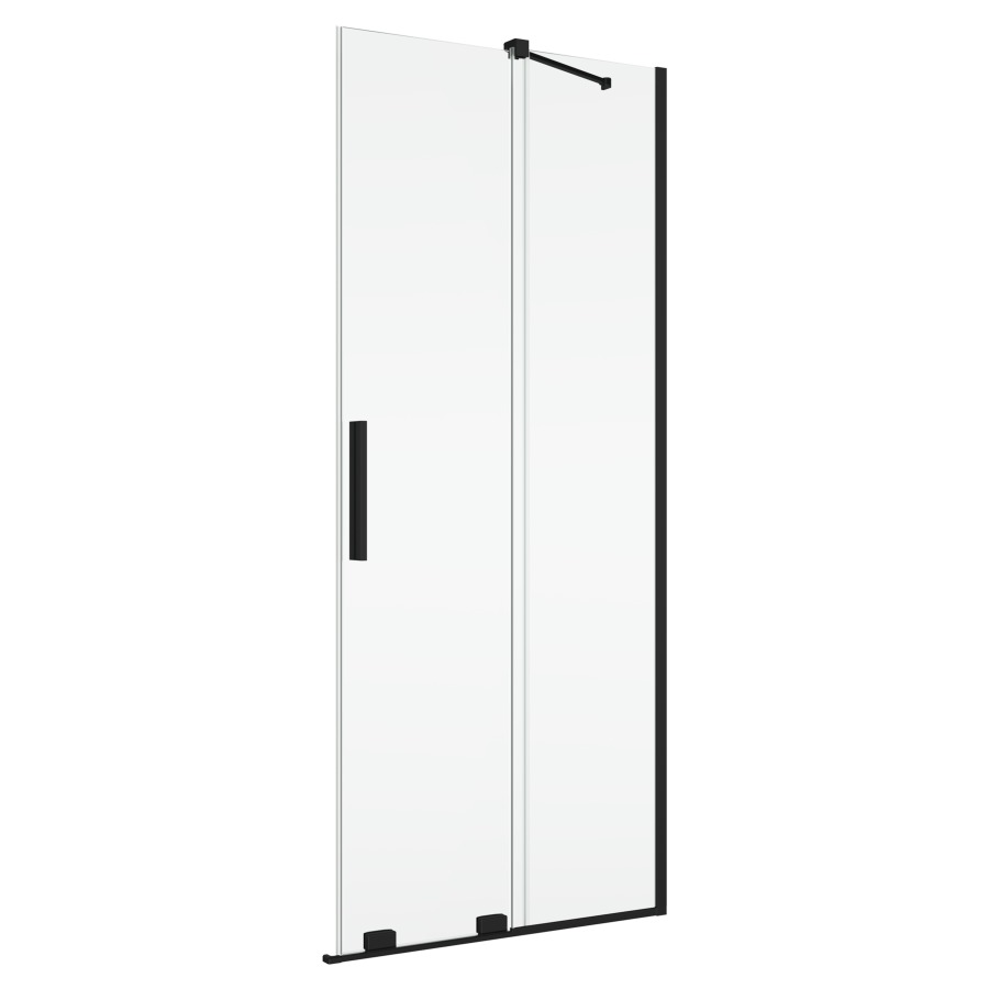 Porte coulissante AMALIA
pour entrée diagonale
80-120 cm, H 200.1-225 cm
avec partie fixe, montage à droite
avec renfort d'angle