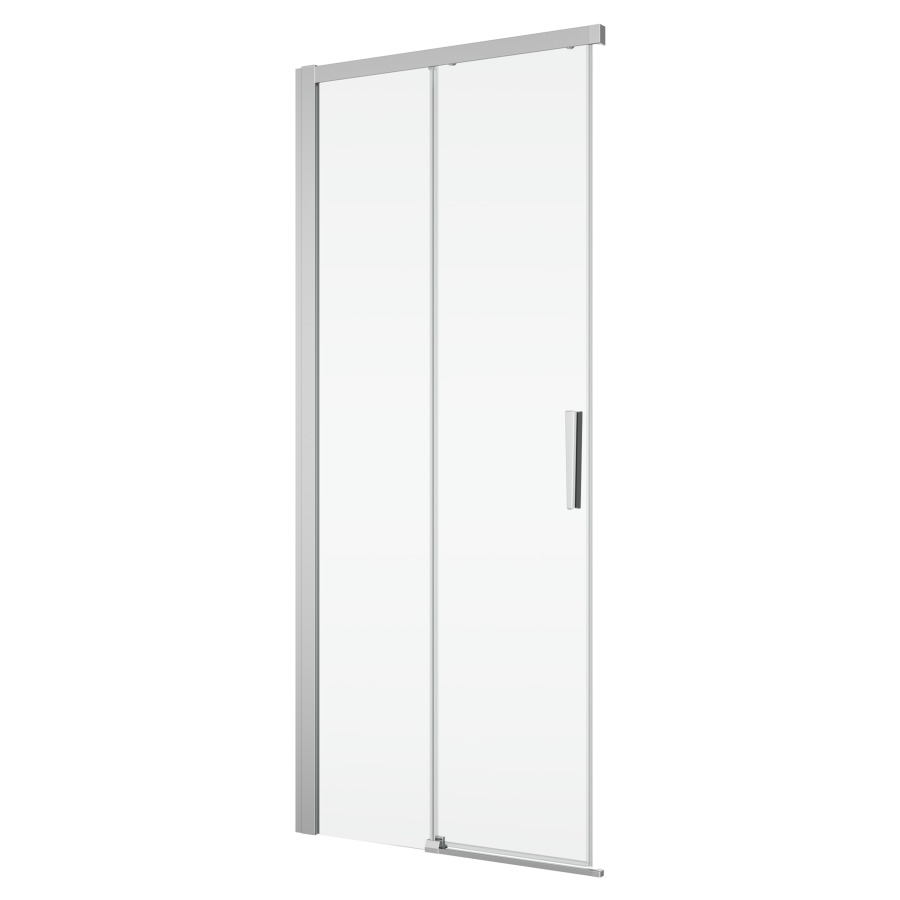 Porte coulissante DIVERA
90.1-120 cm, H -200 cm
2 panneaux, montage à gauche
pour entrée diagonale
protection Aquaperle
