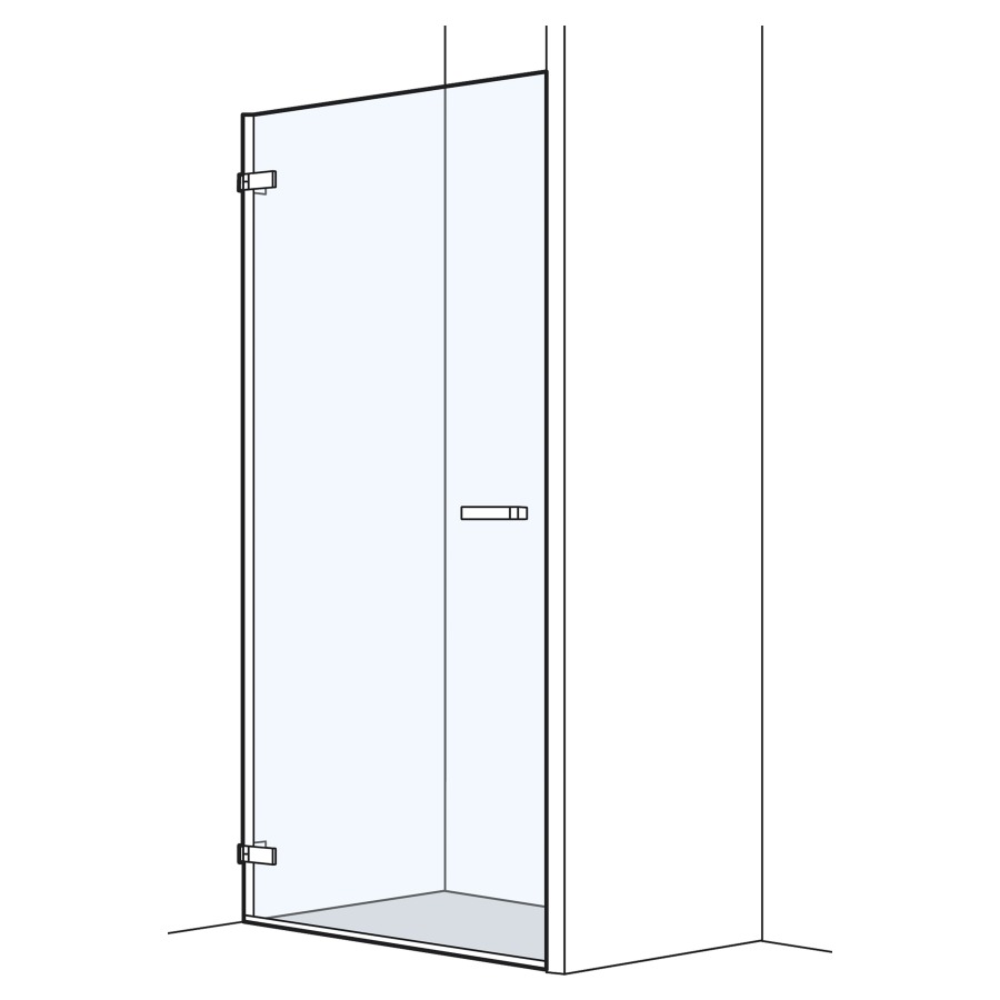 Porte battante O202 niche