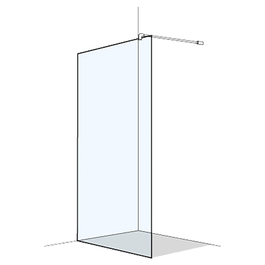 Cloison latérale O202
pose libre
120.1-140 cm, H 200 cm
base et mur collé
sans cadre, fixation à gauche
avec traverse ronde
MESURES EXACTES SELON PRISE DE MESURE
quantité minimale de commande 5 pièces
achat individuel +20% sur les produits 
et les montages