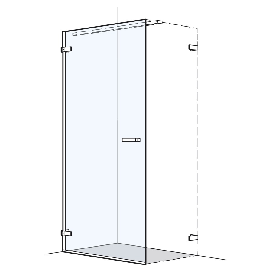 Porte battante O202
pour cloison latérale
70.1-90 cm, H 200 cm
sans cadre, charnières à gauche
MESURES EXACTES SELON PRISE DE MESURE
quantité minimale de commande 5 pièces
achat individuel +20% sur les produits 
et les montages