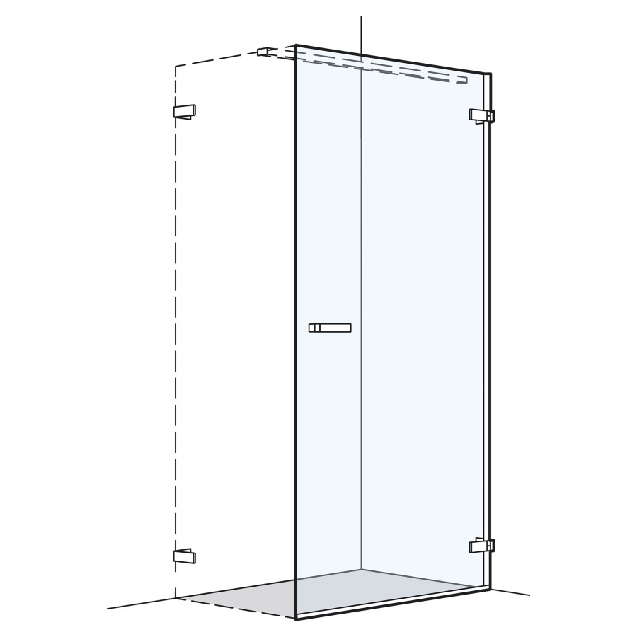 Porte battante O202
pour cloison latérale
70.1-90 cm, H 200 cm
sans cadre, charnières à droite
MESURES EXACTES SELON PRISE DE MESURE
quantité minimale de commande 5 pièces
achat individuel +20% sur les produits 
et les montages