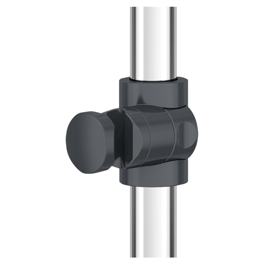 Support de douche HEWI
polyamid, pour barres de support 
de douche Système 900 avec D 32 mm