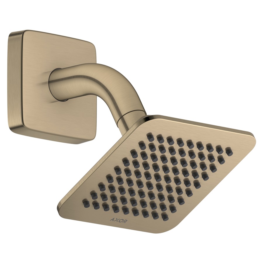 Wandbrause Citterio C
12 x 12 cm, 1jet EcoSmart
PowderRain Durchflussmenge 6.6 (L/min)
mit Brausearm