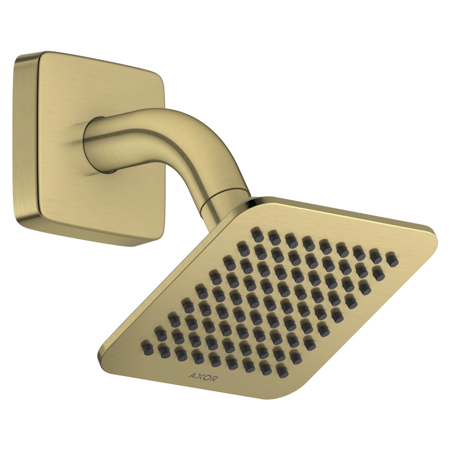 Wandbrause Citterio C
12 x 12 cm, 1jet EcoSmart
PowderRain Durchflussmenge 6.6 (L/min)
mit Brausearm