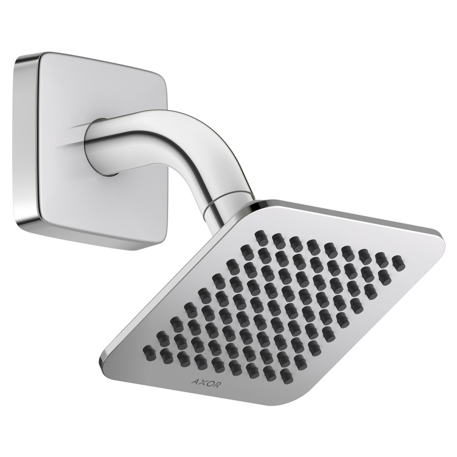 Wandbrause Citterio C
12 x 12 cm, 1jet EcoSmart
PowderRain Durchflussmenge 6.6 (L/min)
mit Brausearm