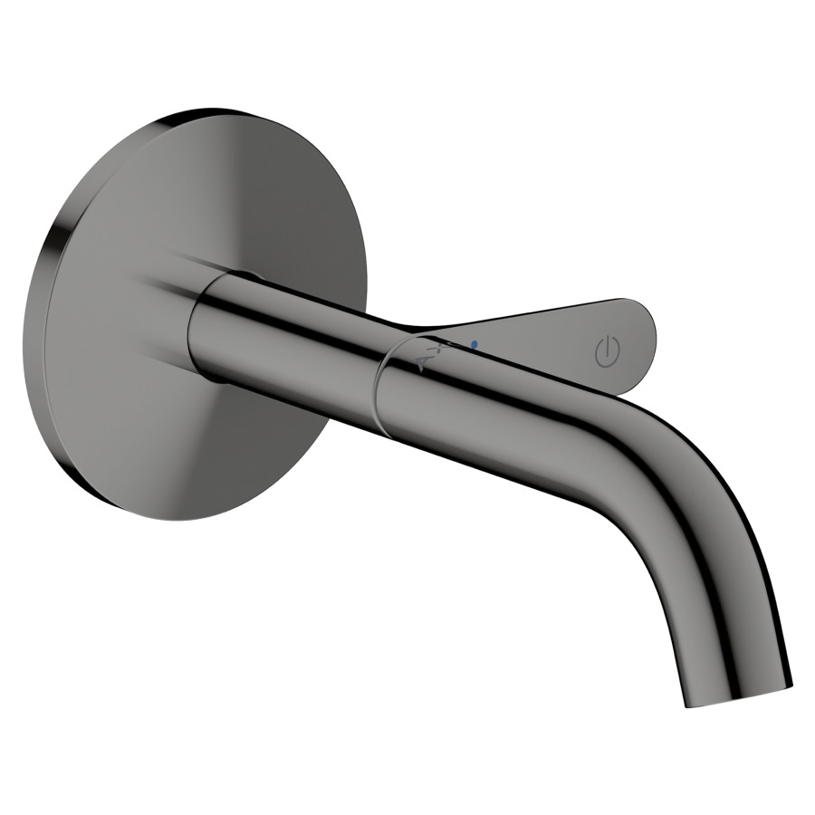 Wandmischer ONE UP
Ausladung 160 mm, Auslauf fest
mit unverschliessbarer Ablaufgarnitur
Durchflussmenge 5 (L/min)
Ein-/Ausschalten über Select-Griff 
ohne Einbaukörper 757523