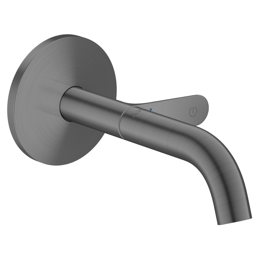 Wandmischer ONE UP
Ausladung 160 mm, Auslauf fest
mit unverschliessbarer Ablaufgarnitur
Durchflussmenge 5 (L/min)
Ein-/Ausschalten über Select-Griff 
ohne Einbaukörper 757523