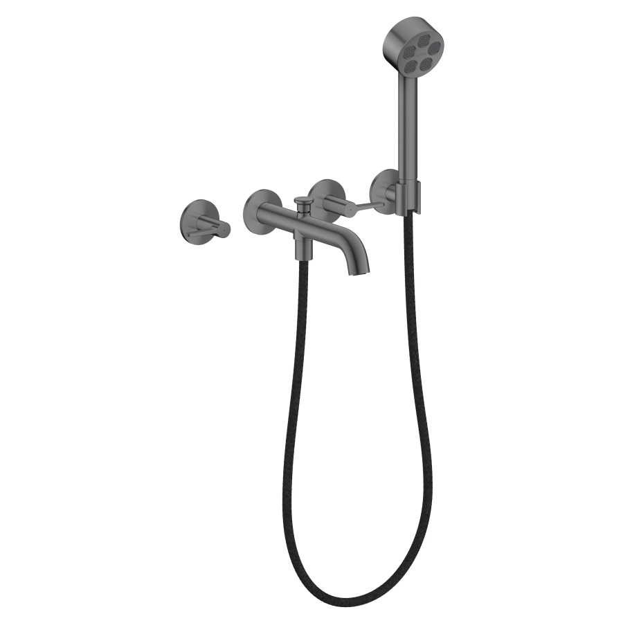 Badebatterie ONE UP
Ausladung 220 mm
Handbrause, Brausehalter, Brauseschlauch
Durchflussmenge 25.7 (L/min)
mit Hebelgriffen, Umsteller
Rückflussverhinderer
ohne Einbaukörper 757051