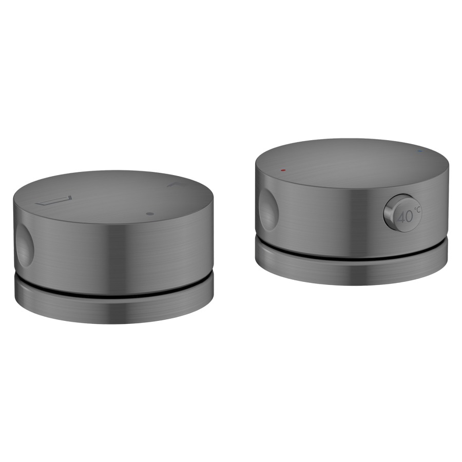 Wannenrandarmatur ONE UP
mit Thermostat, 2 Verbraucher
ohne Einbaukörper 104502