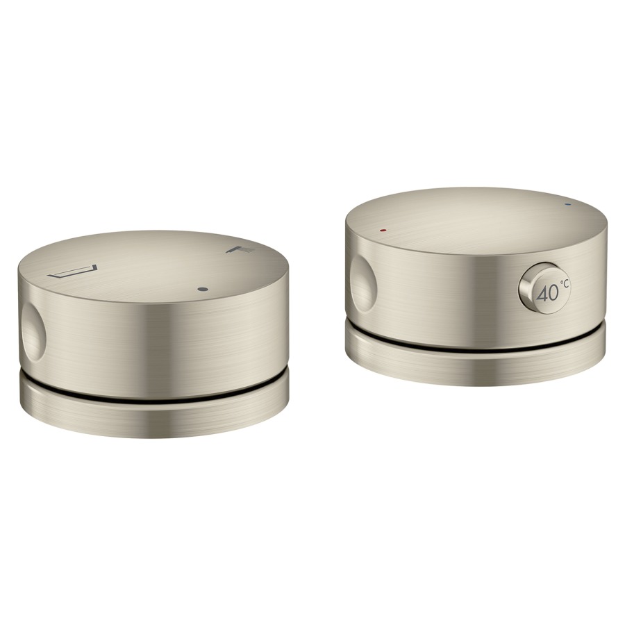 Wannenrandarmatur ONE UP
mit Thermostat, 2 Verbraucher
ohne Einbaukörper 104502