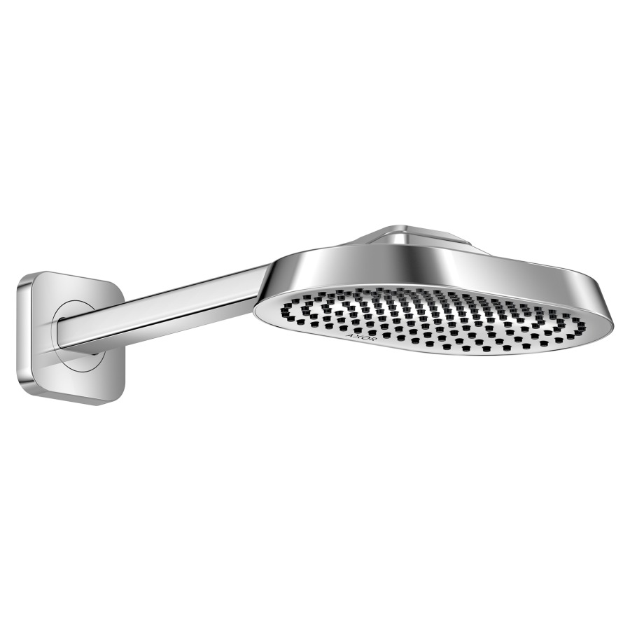Wandbrause ShowerSphere
25 x 16 cm
mit Brausearm, 1jet, Rain
Durchflussmenge 10.5 (L/min)
Ausladung 36.3 cm