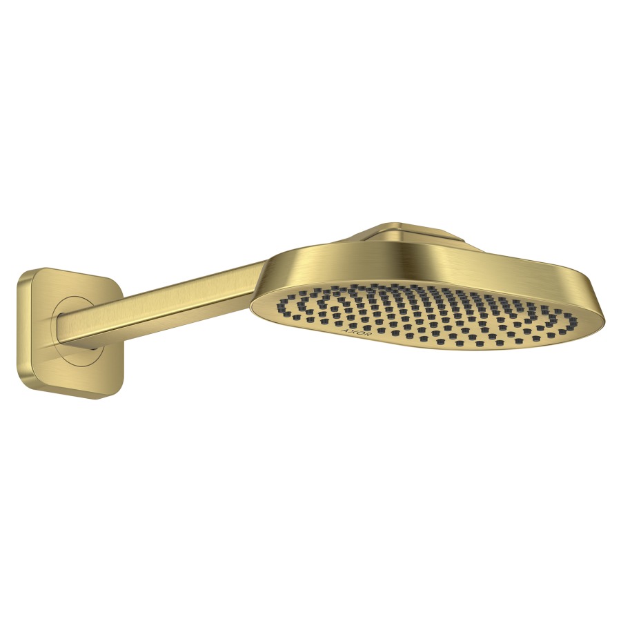 Wandbrause ShowerSphere
25 x 16 cm, EcoSmart
mit Brausearm, 1jet, Rain
Durchflussmenge 8 (L/min)
Ausladung 36.3 cm
