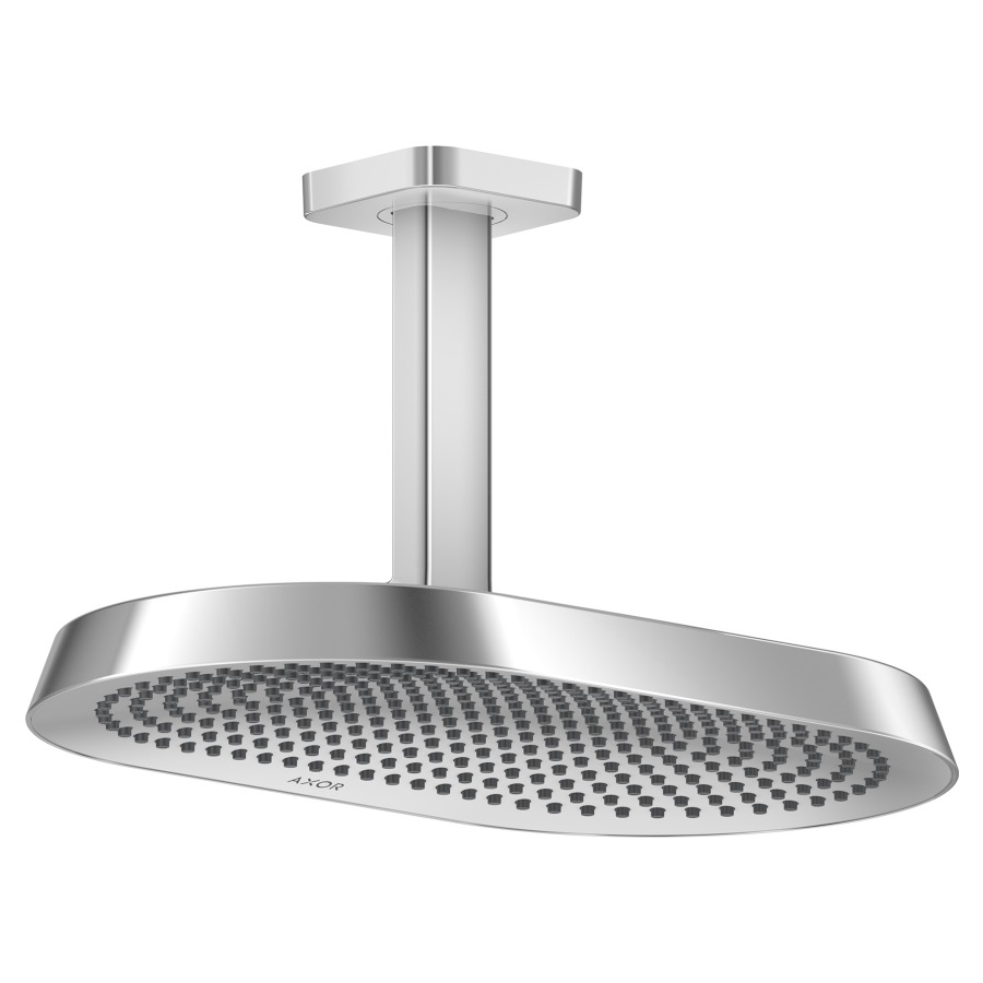 Deckenbrause ShowerSphere UP
37 x 22 cm, EcoSmart
2jet, PowderRain/Rain
Durchflussmenge 6.7 (L/min)
mit Deckenanschluss 14.5 cm
ohne Einbaukörper 104526
