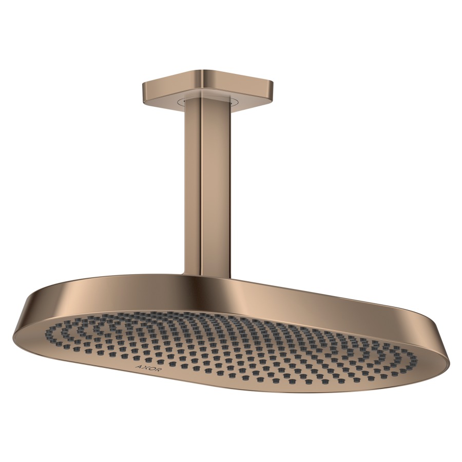 Deckenbrause ShowerSphere UP
37 x 22 cm, EcoSmart
2jet, PowderRain/Rain
Durchflussmenge 6.7 (L/min)
mit Deckenanschluss 14.5 cm
ohne Einbaukörper 104526