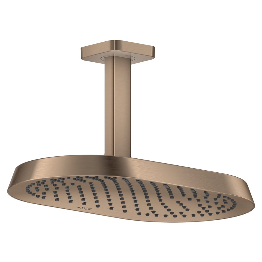Deckenbrause ShowerSphere
37 x 22 cm
1jet, Rain
Durchflussmenge 12 (L/min)
mit Deckenanschluss 14.5 cm