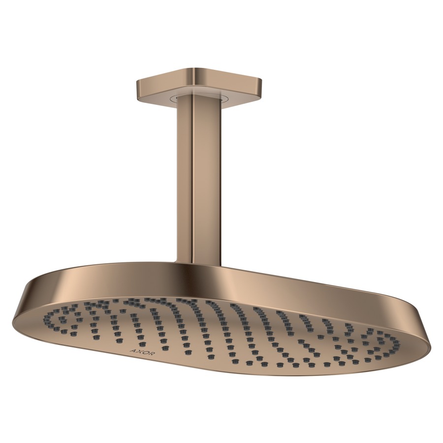 Deckenbrause ShowerSphere
37 x 22 cm, EcoSmart
1jet, Rain
Durchflussmenge 8 (L/min)
mit Deckenanschluss 14.5 cm