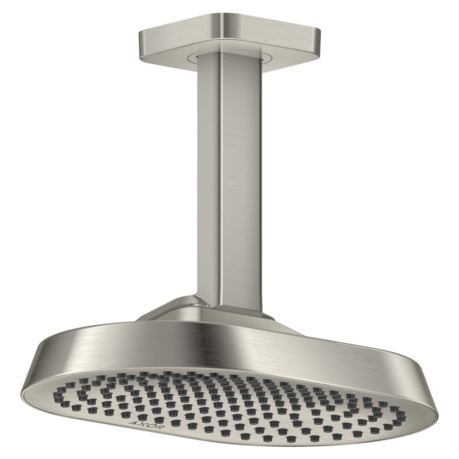 Deckenbrause ShowerSphere
25 x 16 cm
1jet, Rain
Durchflussmenge 12 (L/min)
mit Deckenanschluss 14.5 cm