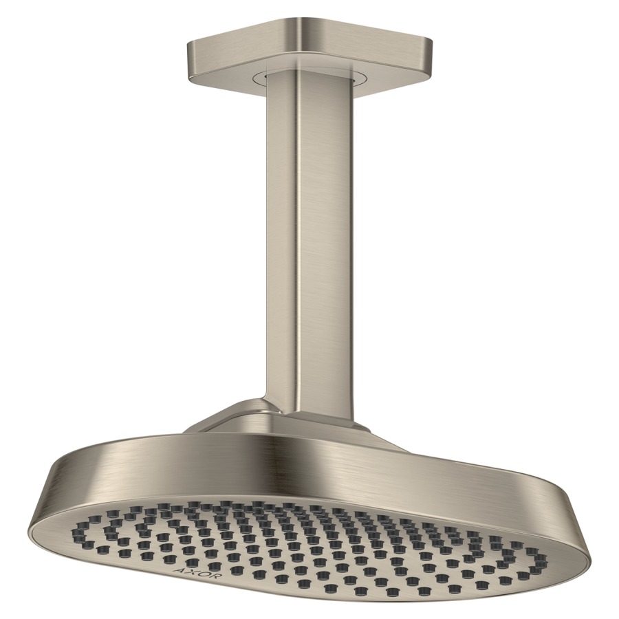 Deckenbrause ShowerSphere
25 x 16 cm
1jet, Rain
Durchflussmenge 12 (L/min)
mit Deckenanschluss 14.5 cm