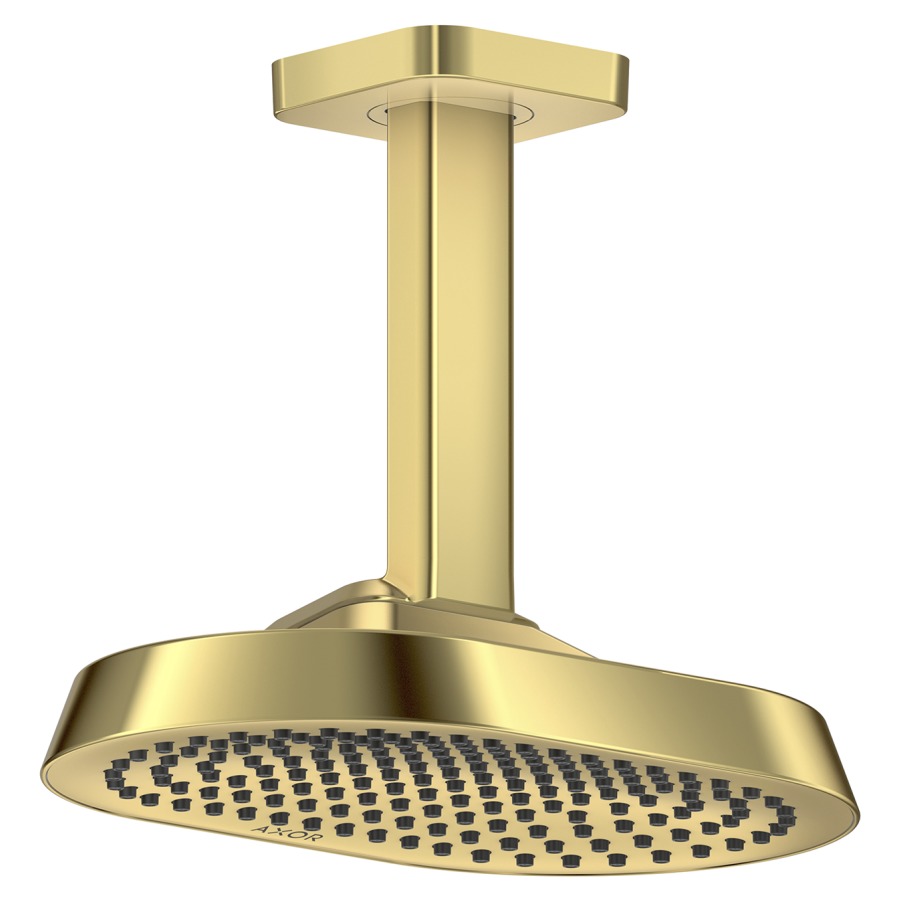 Deckenbrause ShowerSphere
25 x 16 cm
1jet, Rain
Durchflussmenge 12 (L/min)
mit Deckenanschluss 14.5 cm