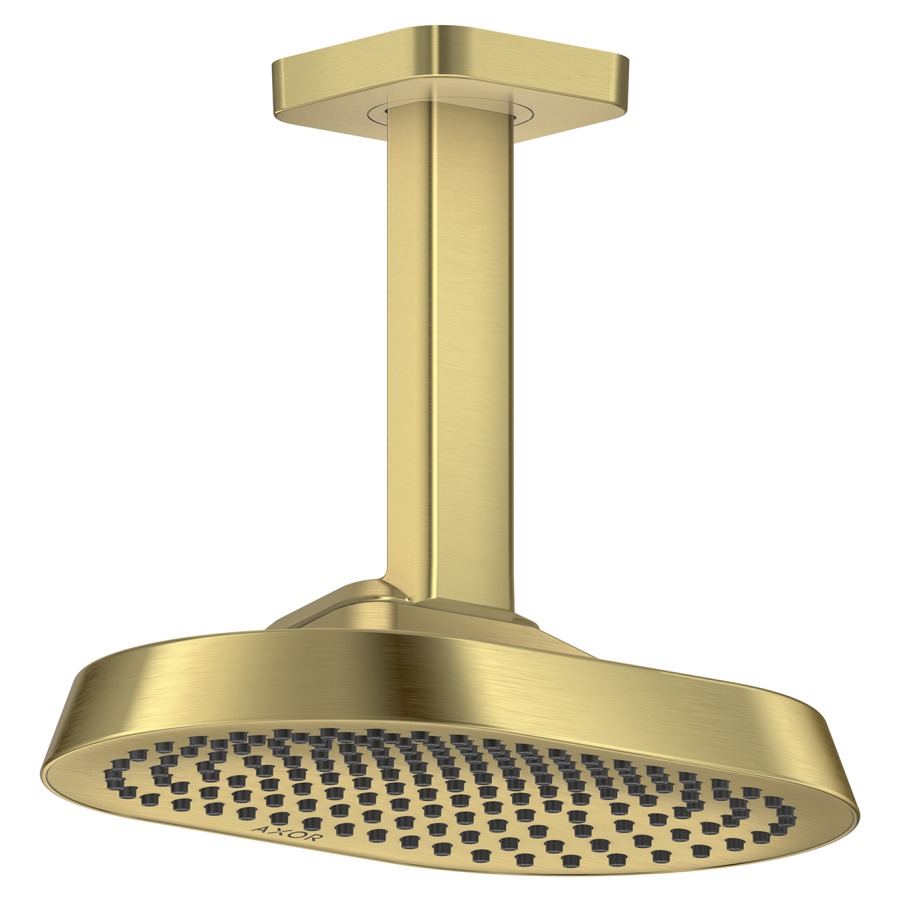 Deckenbrause ShowerSphere
25 x 16 cm, EcoSmart
1jet, Rain
Durchflussmenge 8 (L/min)
mit Deckenanschluss 14.5 cm