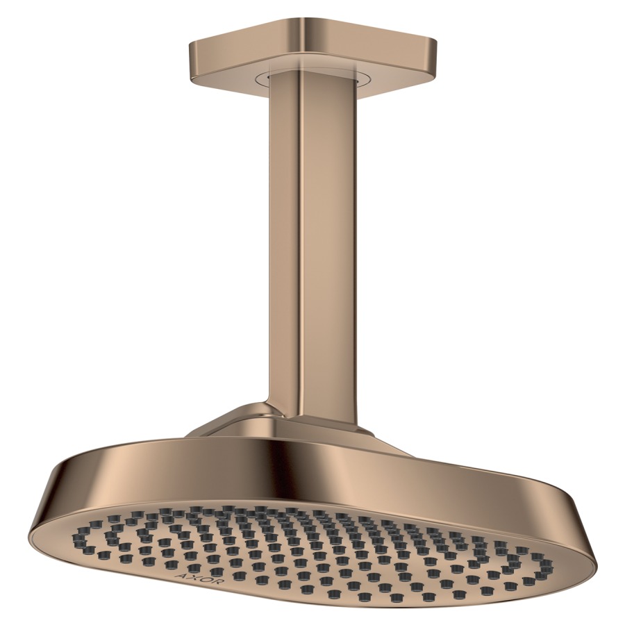 Deckenbrause ShowerSphere
25 x 16 cm, EcoSmart+
1jet, Rain
Durchflussmenge 6 (L/min)
mit Deckenanschluss 14.5 cm
