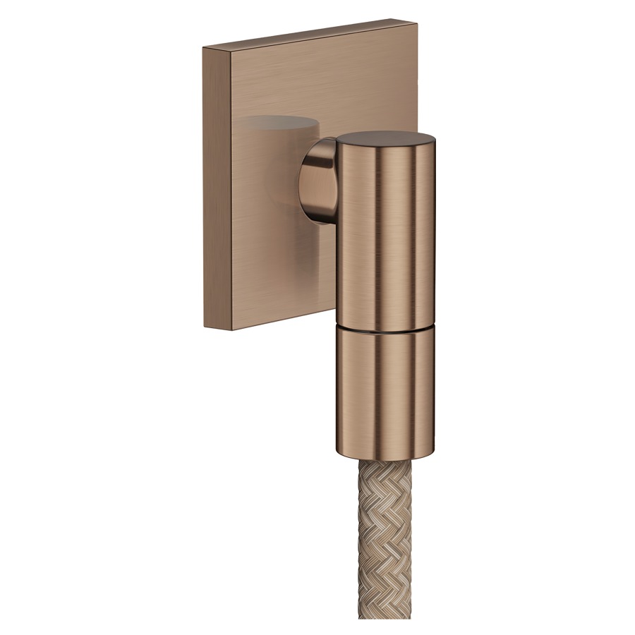 Brause-Anschlussbogen Wall outlet Fine
eckig, mit Rückflussverhinderer