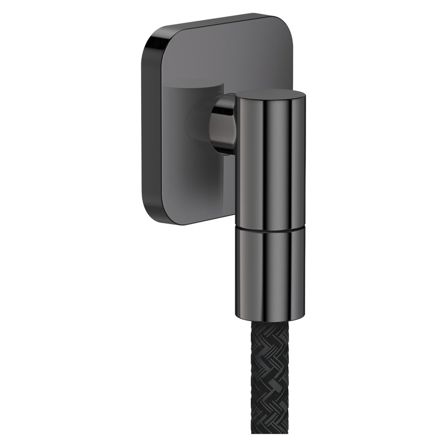 Brause-Anschlussbogen Wall outlet Fine
softsquare, mit Rückflussverhinderer