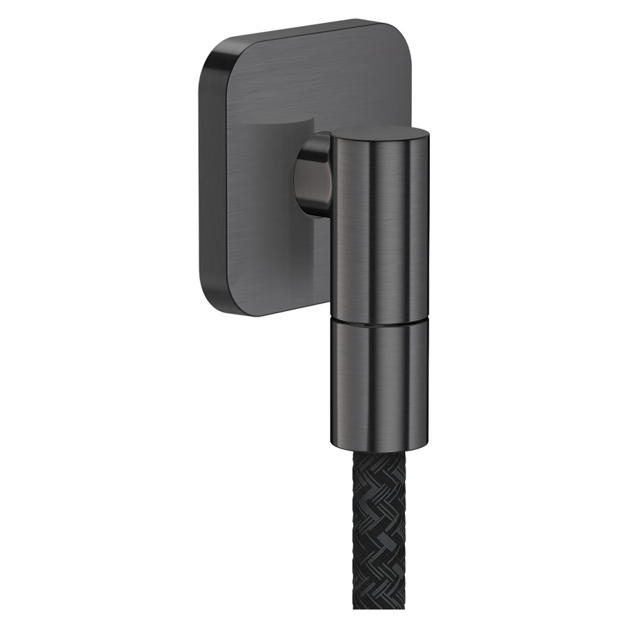 Brause-Anschlussbogen Wall outlet Fine
softsquare, mit Rückflussverhinderer