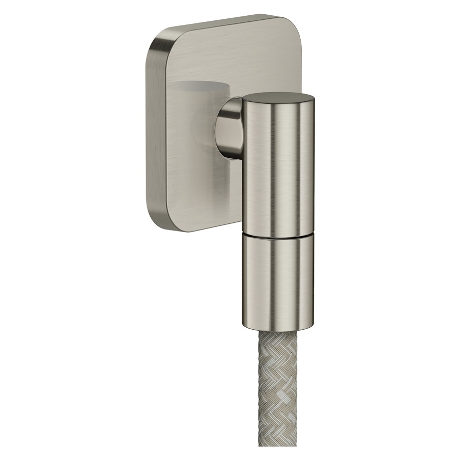 Brause-Anschlussbogen Wall outlet Fine
softsquare, mit Rückflussverhinderer
