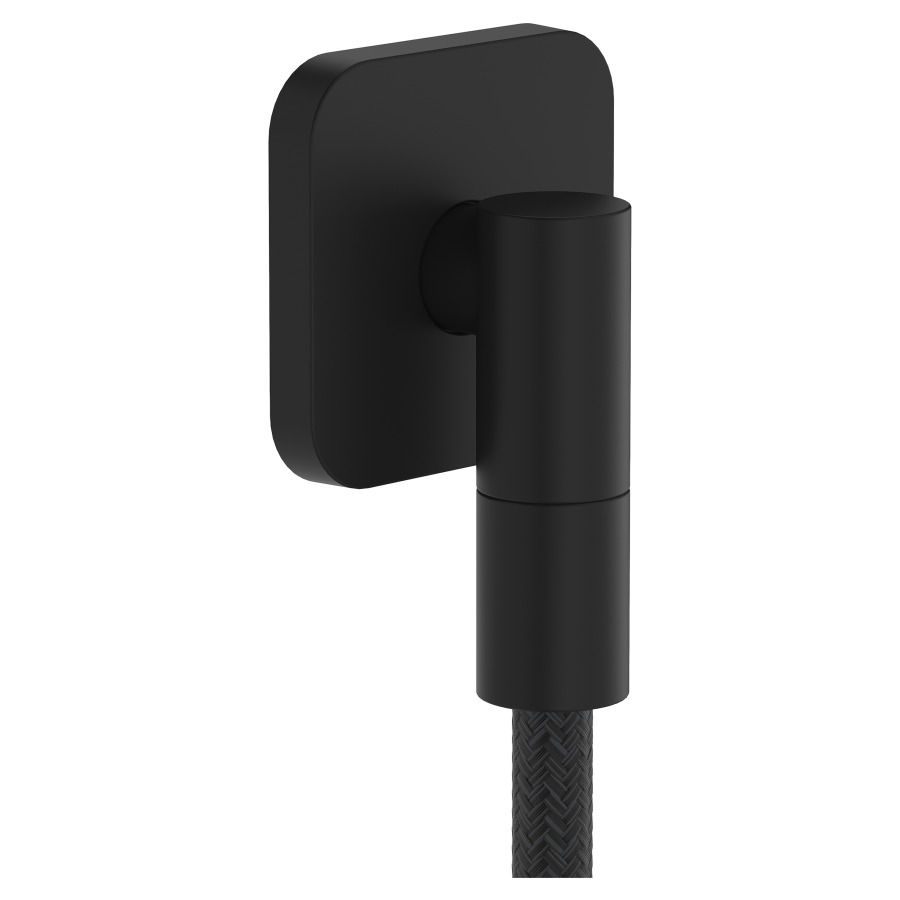 Brause-Anschlussbogen Wall outlet Fine
softsquare, mit Rückflussverhinderer