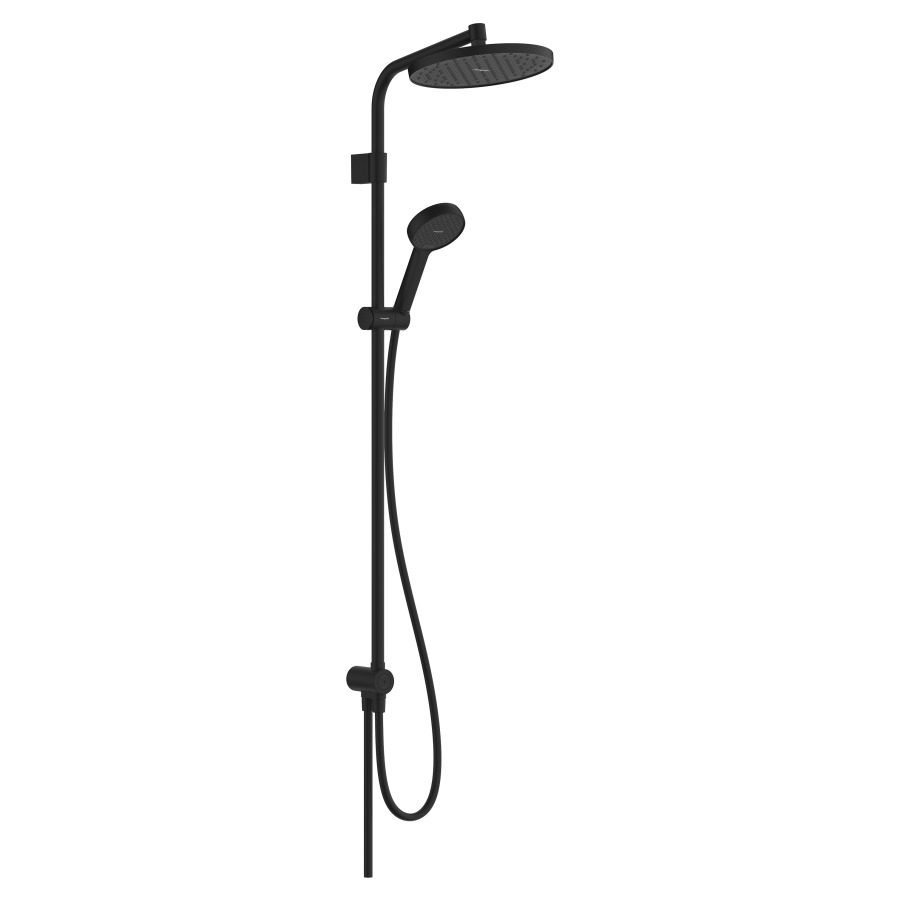 Duschsystem Activera S
Kopfbrause D 24 cm
1jet, Rain, EcoSmart, Reno Varia
Handbrause Rain/ImpactRain
Brauseschlauch, Brausehalter
Gleitstange, Durchflussmenge 8 (L/min)