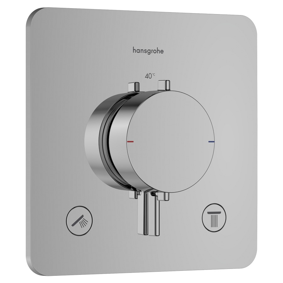 Thermostat Ecostat Comfort Q UP
15.5 x 15.5 cm
2&nbsp;raccordements
débit 25.7 (L/min)
sans corps à encastrer 757049