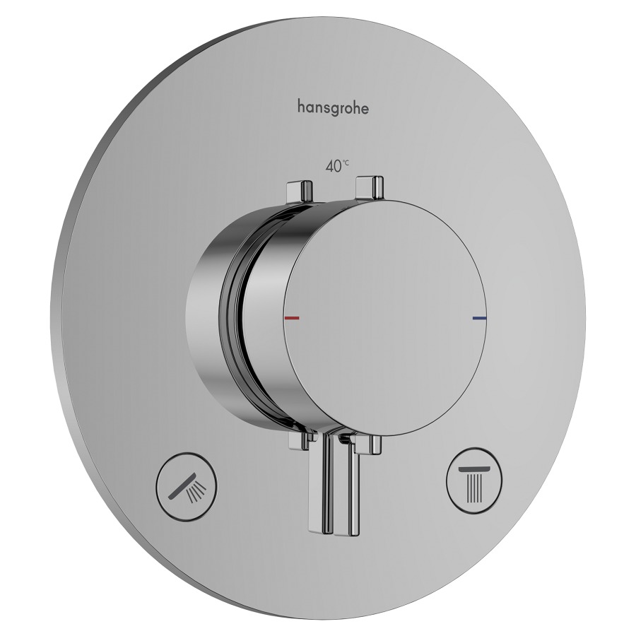 Thermostat Ecostat Comfort S UP
D 15.5 cm
2&nbsp;raccordements
débit 25.7 (L/min)
sans corps à encastrer 757049
