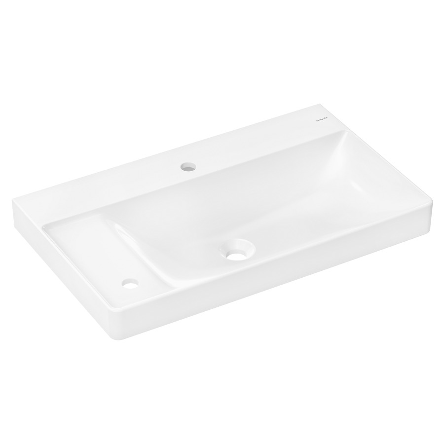 Lavabo XELU Q
80 x 8 x 48 cm, Céramique
sans trop-plein, tablette à gauche
sans soupape d’écoulement
montage mural