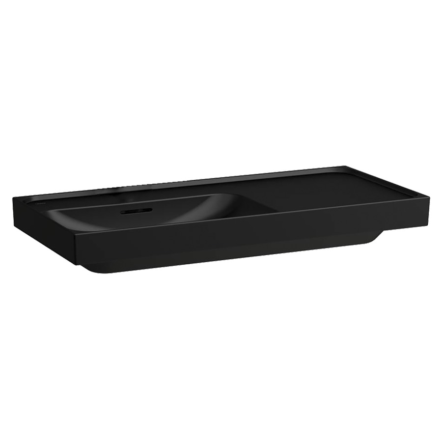 Waschtisch MEDA
100 x 8 x 46 cm
Keramik
Wandmontage, Becken links
mit Armaturenbank
ohne Überlauf