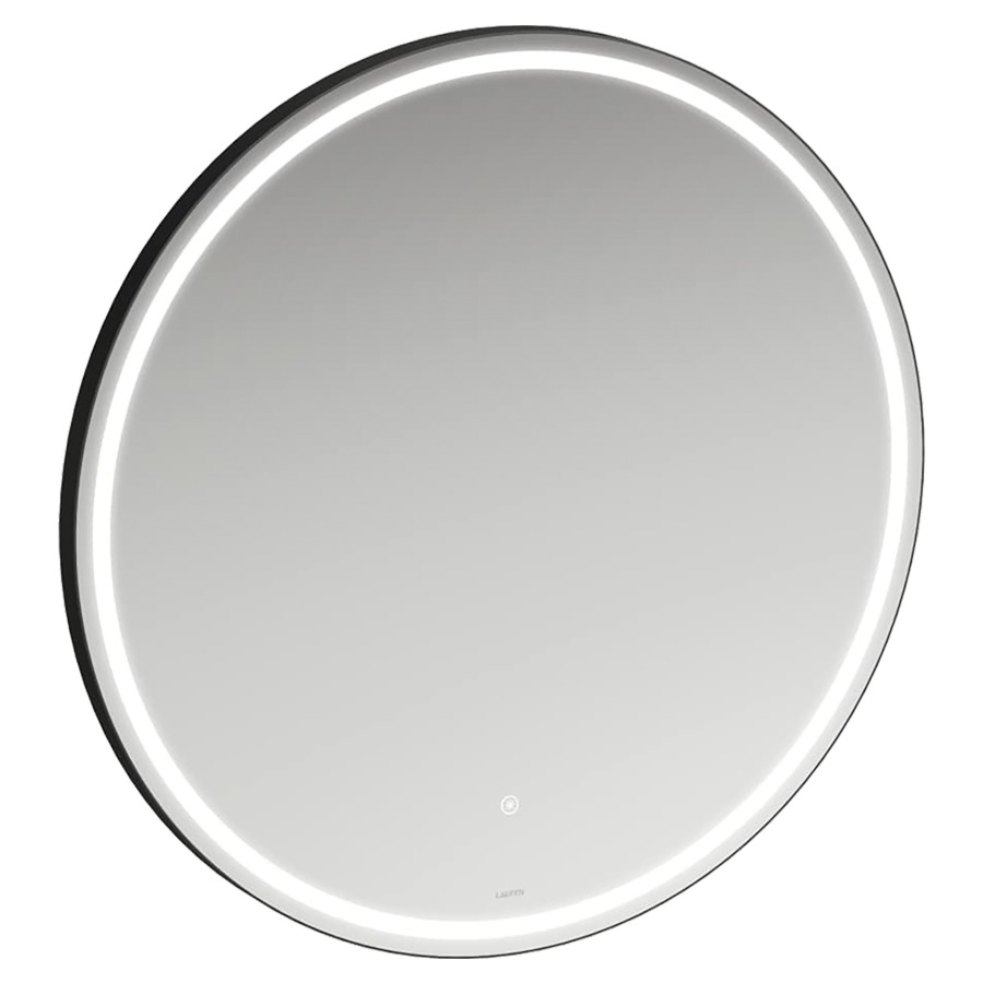 Miroir lumineux BASE 2.0
D 80 x 3.2 cm
Profilé en aluminium
interrupteur à capteur tactile
éclairage LED circulaire
14 Watt, 3000-6000 Kelvin
1770 Lumen, IP44