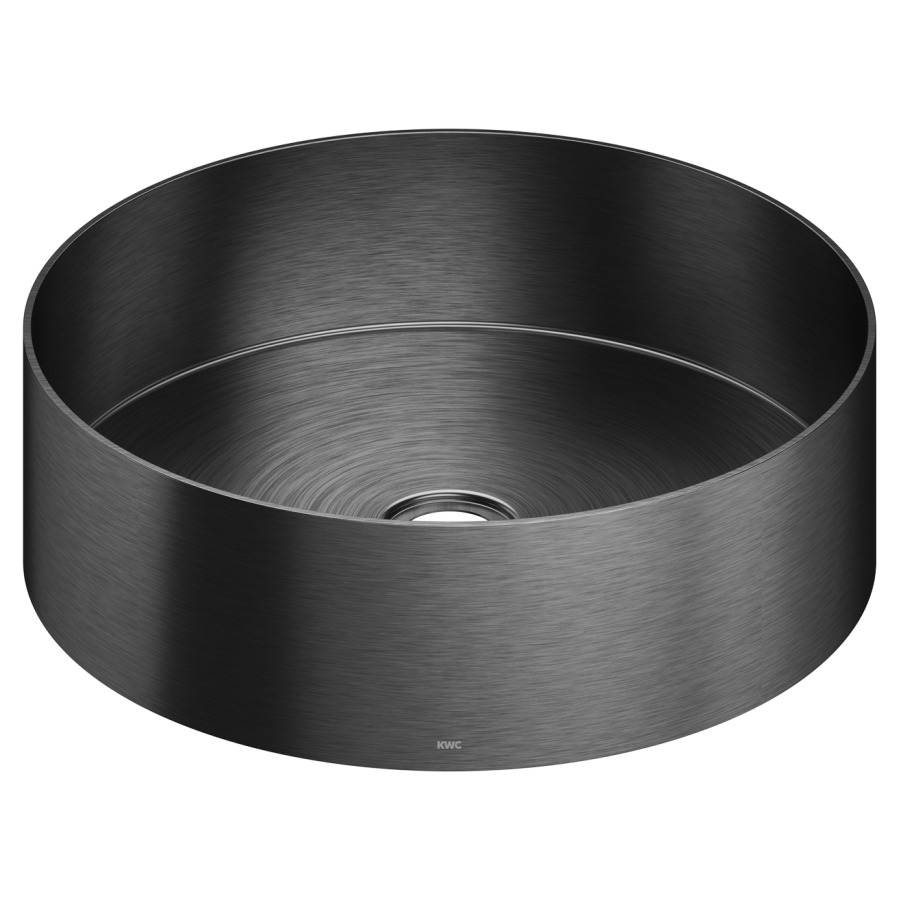 Aufsatzwaschtisch KWC STYLE
D 40 cm, H 11 cm, Edelstahl gebürstet
freistehend, Rund, ohne Überlauf
ohne Armaturenbank