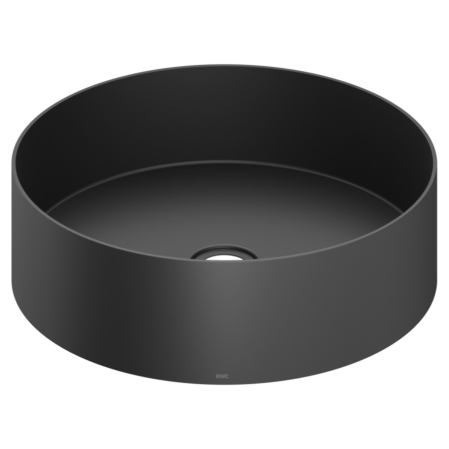 Aufsatzwaschtisch KWC STYLE
D 40 cm, H 11 cm, Edelstahl gebürstet
freistehend, Rund, ohne Überlauf
ohne Armaturenbank