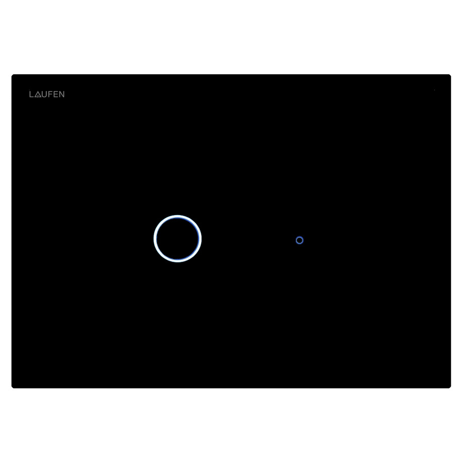 Plaque de déclenchement Ineo Eclipse
Verre, sans contact
déclenchement frontal
automatique du rinçage
par détection infrarouge
pour chasse d'eau à encastrer Ineo
alimentation à pile
avec matériel de fixation